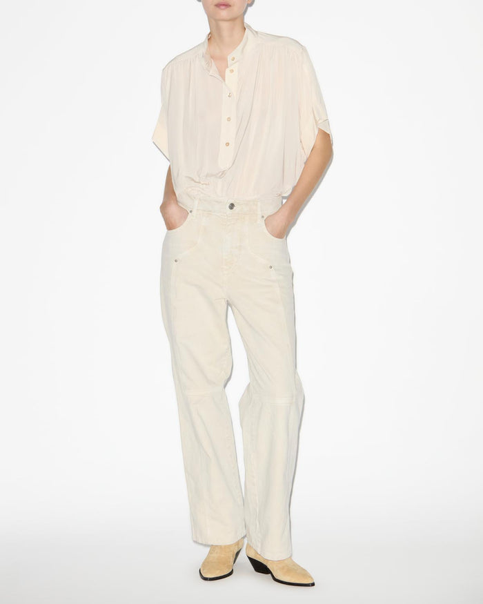 Isabel Marant Haut Azalea Femme Beige
