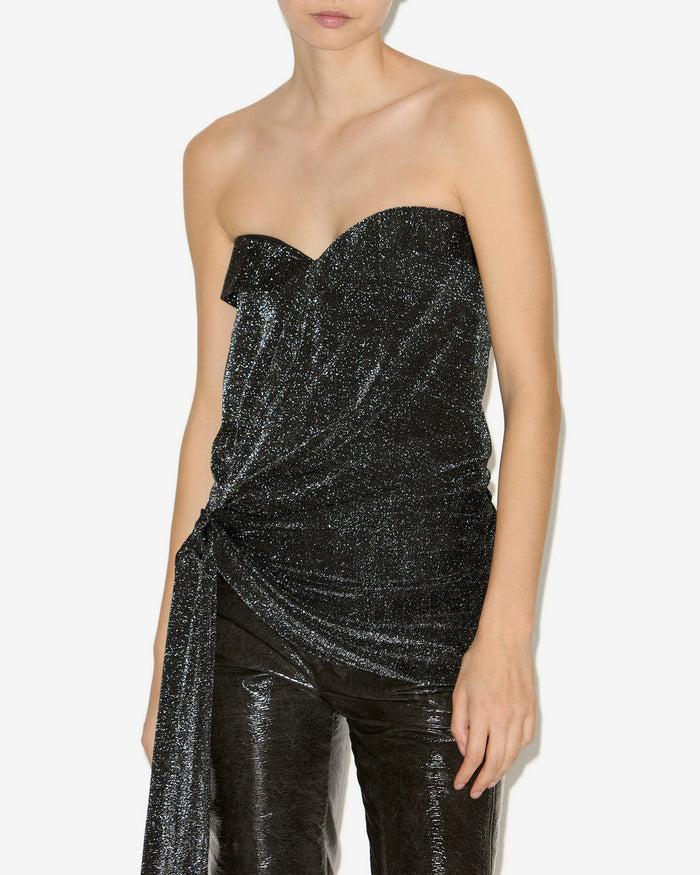 Isabel Marant Haut Celini Femme Noir Et Argenté