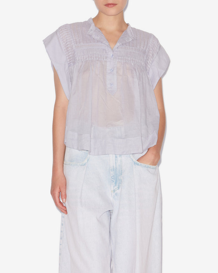 Isabel Marant HAUT LEAZA Femme Baby Lilac