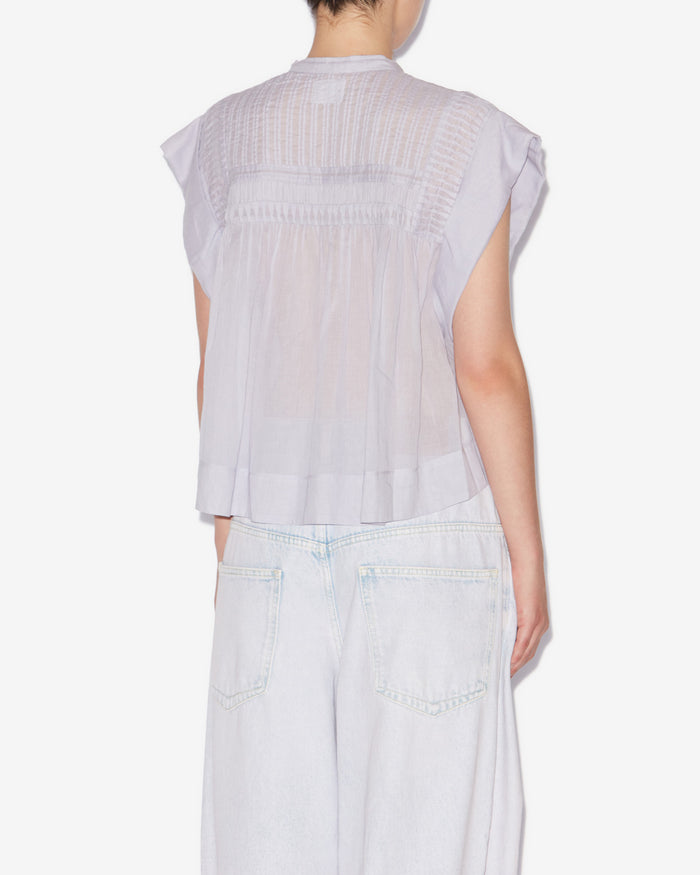 Isabel Marant HAUT LEAZA Femme Baby Lilac