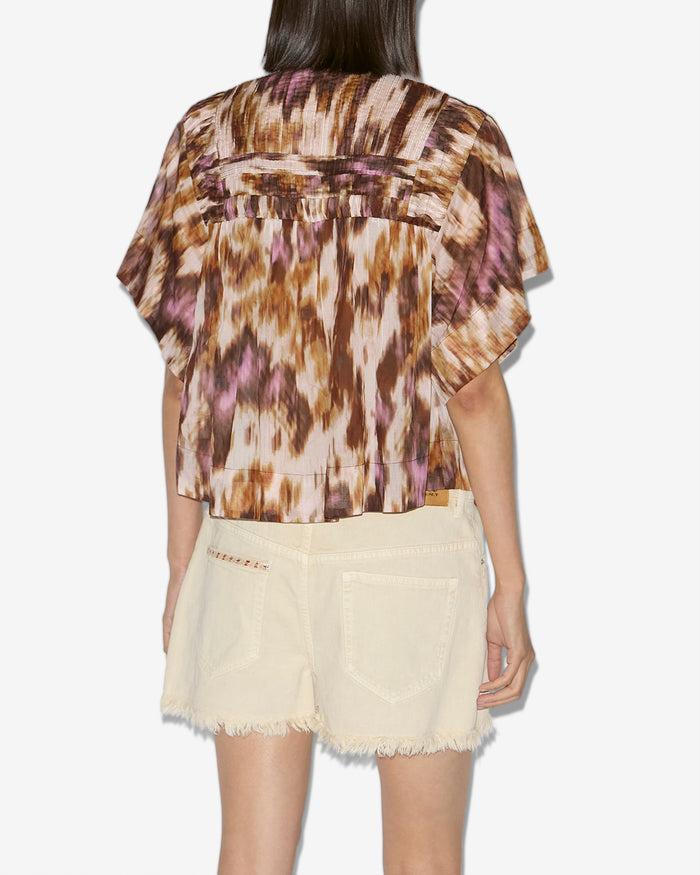 Isabel Marant HAUT LEAZA Femme écru-ocre