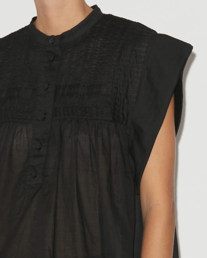 Isabel Marant Haut Leaza Femme Noir