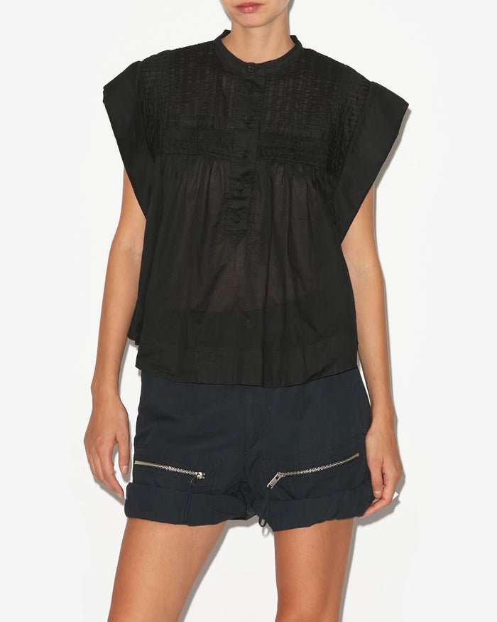 Isabel Marant Haut Leaza Femme Noir