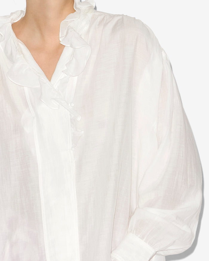 Isabel Marant HAUT PAMIAS Femme Blanc