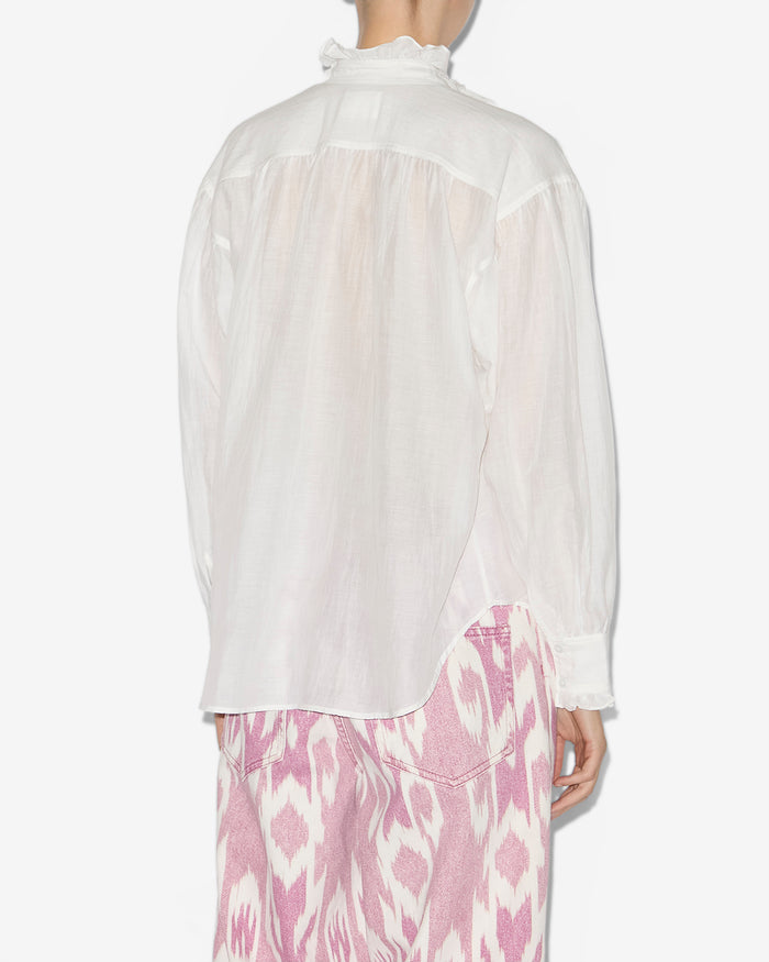 Isabel Marant HAUT PAMIAS Femme Blanc