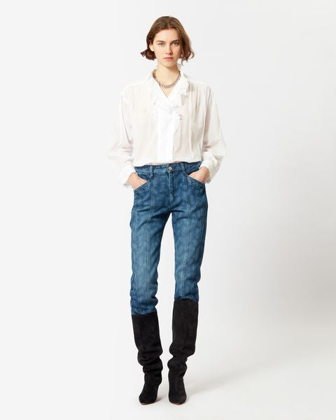 Isabel Marant Haut Pamias Femme Blanc