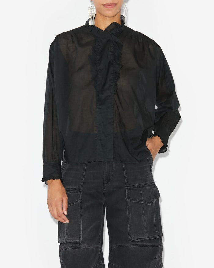 Isabel Marant Haut Pamias Femme Noir