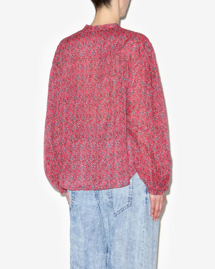 Isabel Marant Haut Salika Femme Cranberry