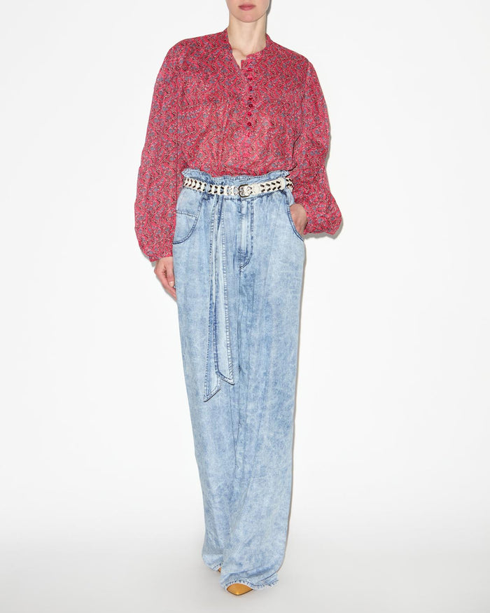 isabel marant Haut Salika Femme cranberry