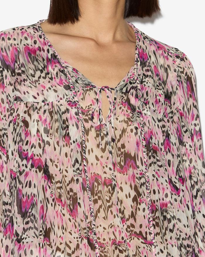 Isabel Marant HAUT / TOP AMETISSA Femme Rose