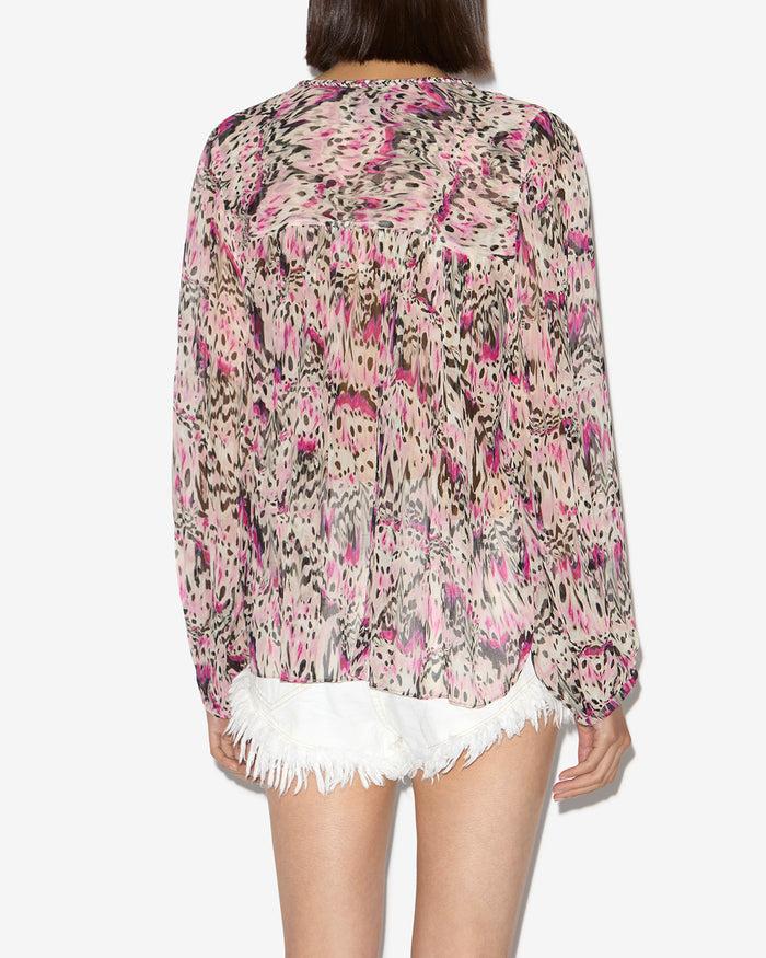 Isabel Marant HAUT / TOP AMETISSA Femme Rose