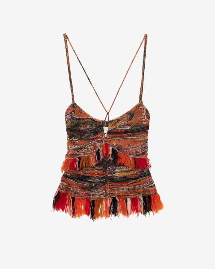 Isabel Marant HAUT / TOP DARLENE Femme Orange