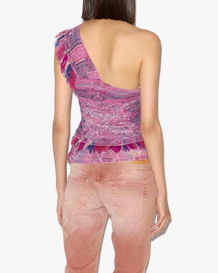 Isabel Marant HAUT / TOP DEVONA Femme Rose