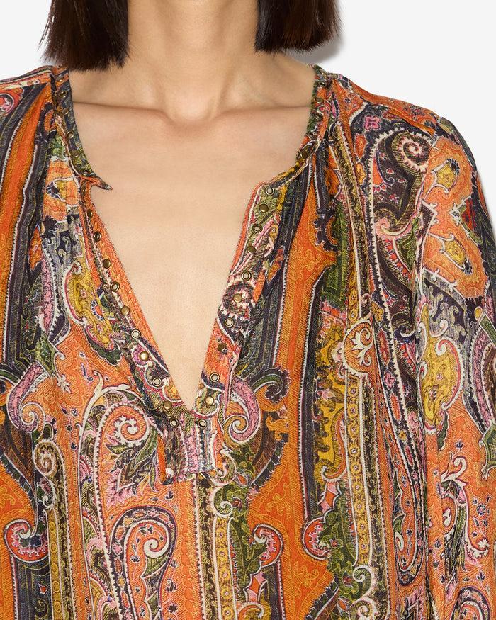 Isabel Marant HAUT / TOP MAY Femme Orange