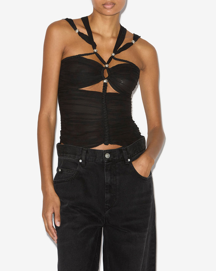 Isabel Marant HAUT / TOP REVON Femme Noir