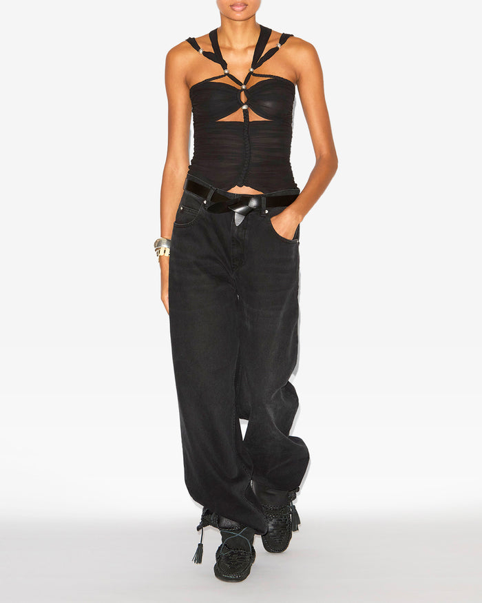isabel marant HAUT / TOP REVON Femme noir