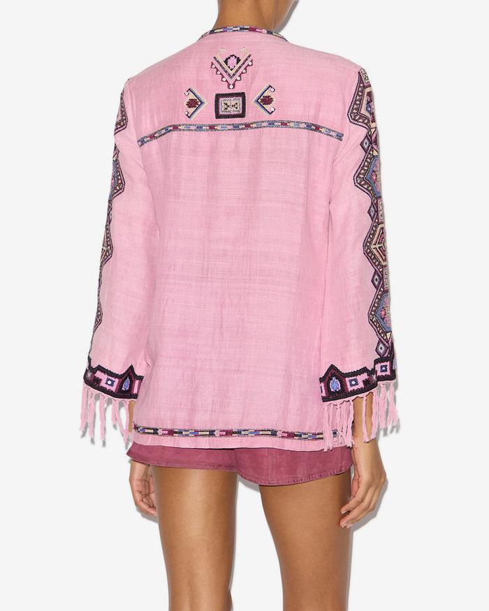 Isabel Marant HAUT / TOP ZELDA Femme Antique Rose