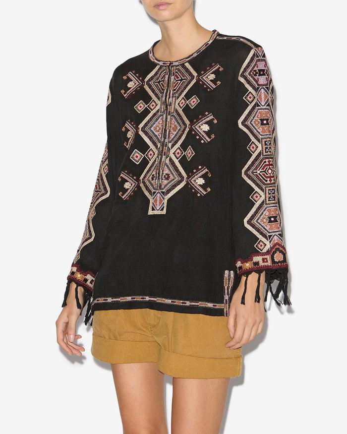 Isabel Marant HAUT / TOP ZELDA Femme Noir