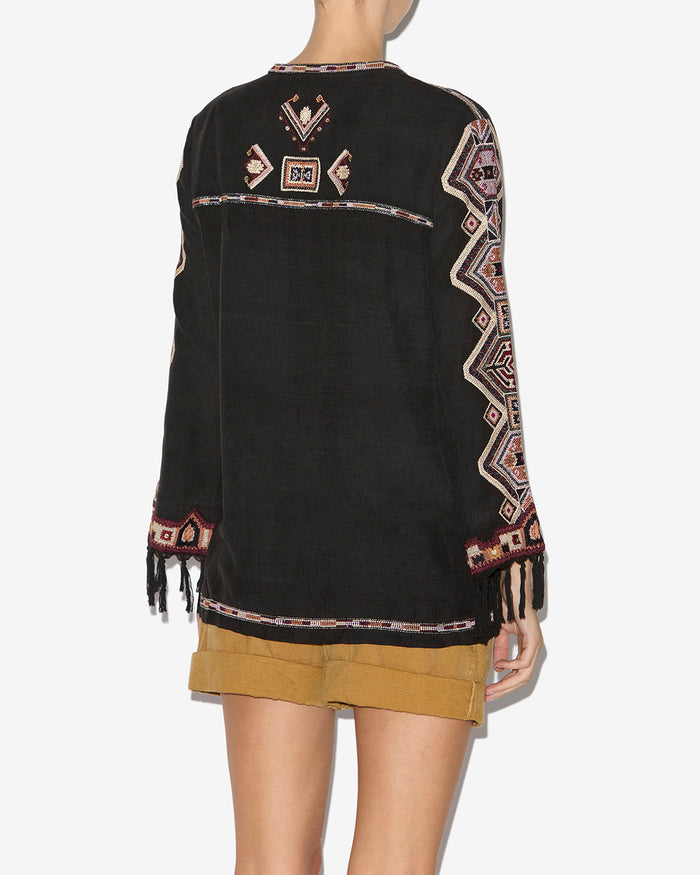 Isabel Marant HAUT / TOP ZELDA Femme Noir
