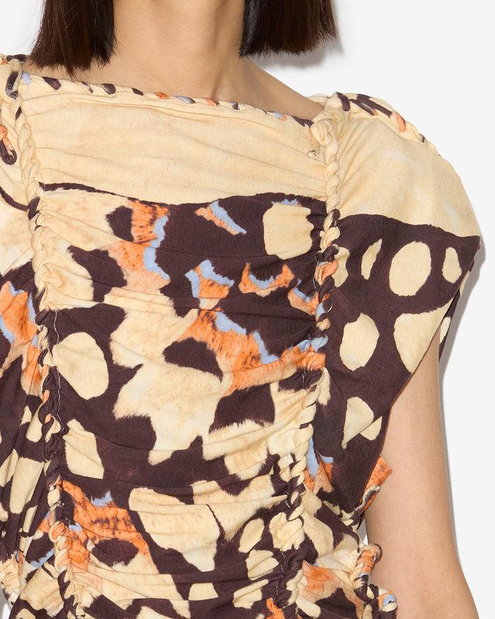 Isabel Marant HAUT / TOP ZOHRA Femme Beige