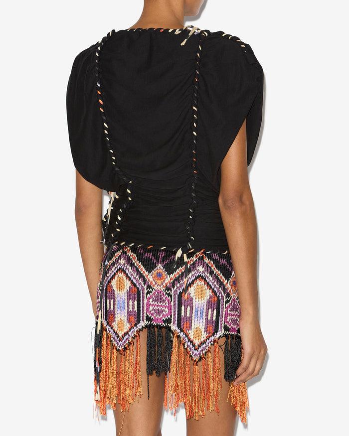Isabel Marant HAUT / TOP ZOHRA Femme Noir