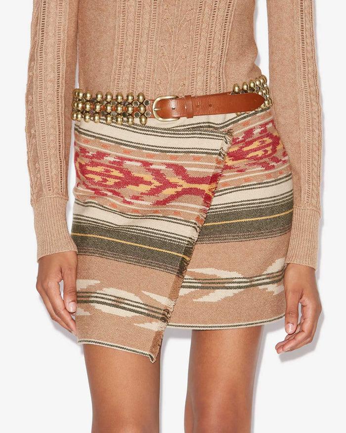 Isabel Marant JUPE ADELAIDE Femme Camel