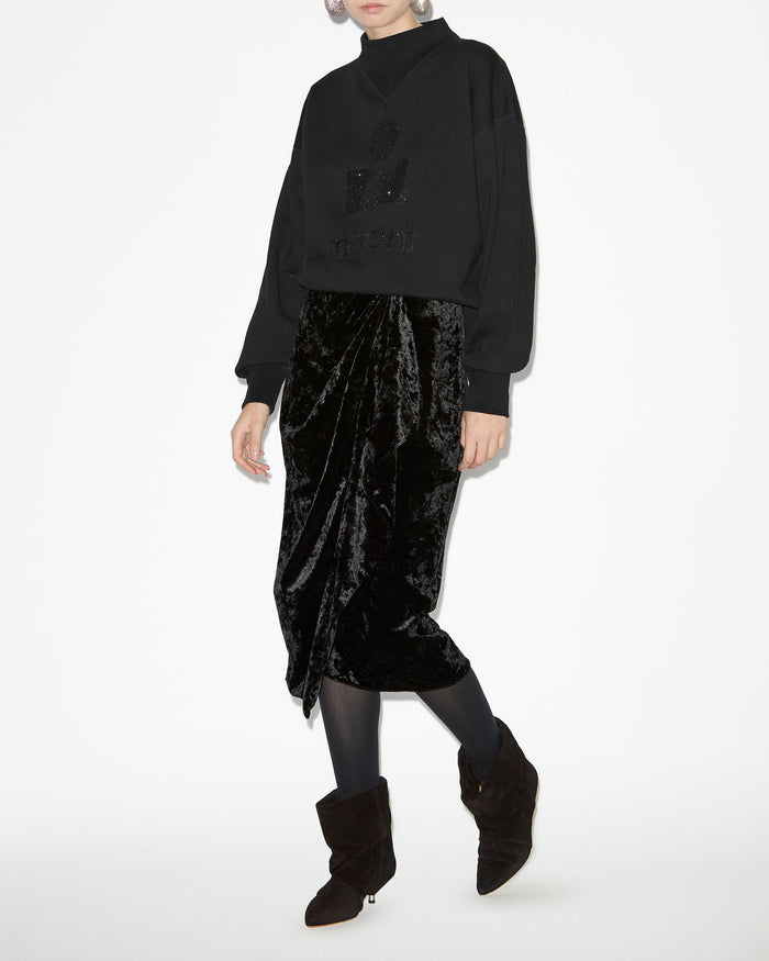 isabel marant Jupe Alyssa Femme noir