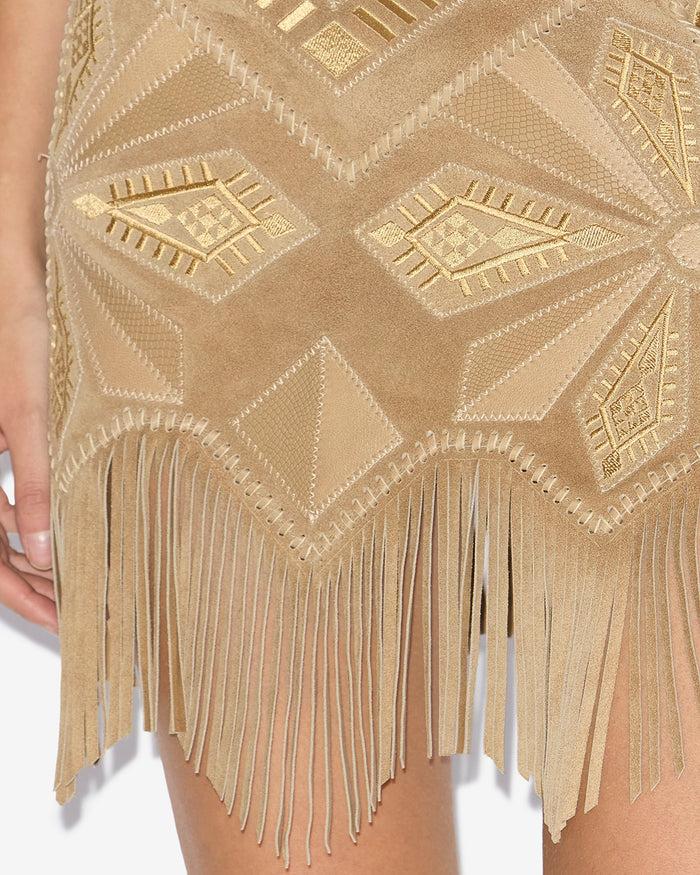 Isabel Marant JUPE BILLIA Femme Beige