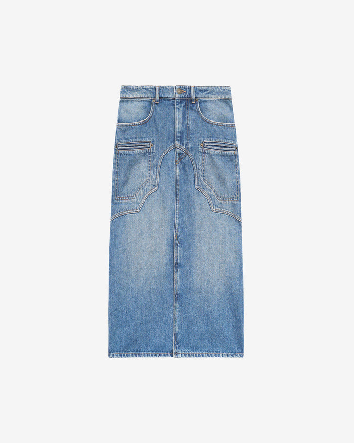 isabel marant JUPE BRITT Femme bleu