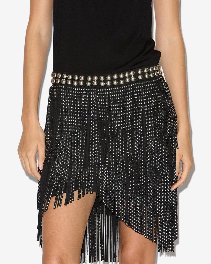 Isabel Marant JUPE CARMELIA Femme Noir