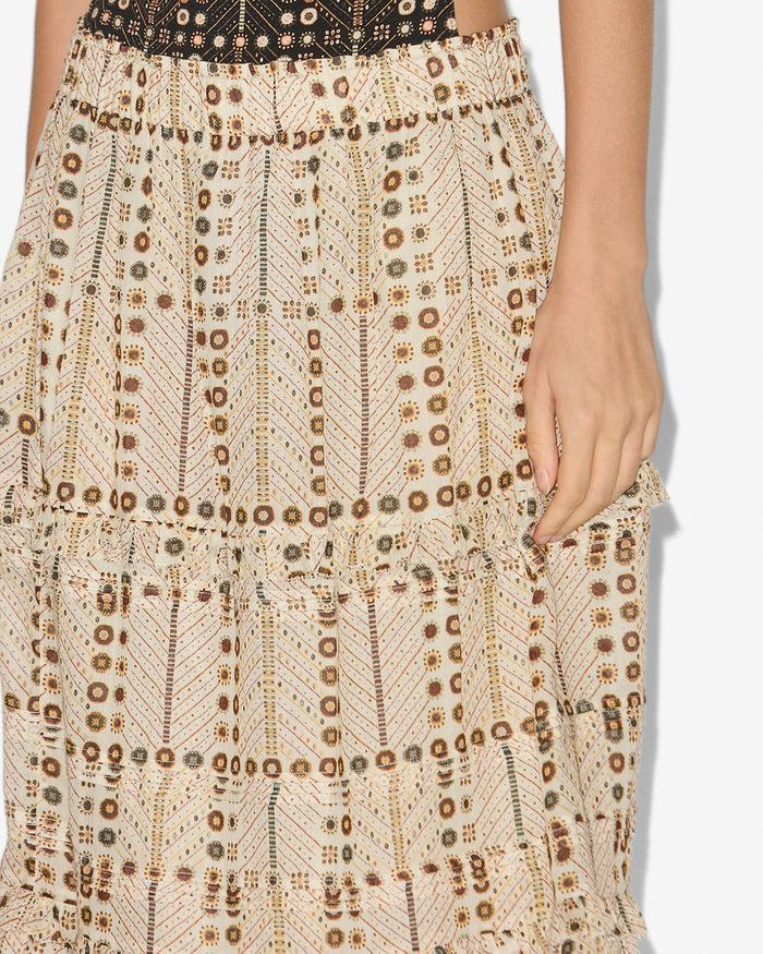 Isabel Marant JUPE DIYA Femme écru