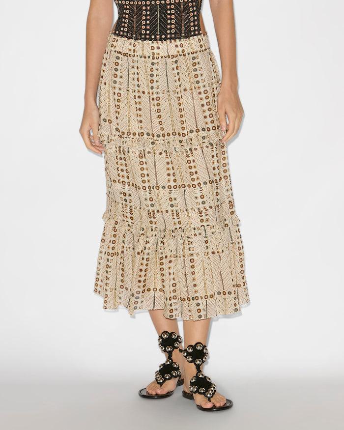 Isabel Marant JUPE DIYA Femme écru