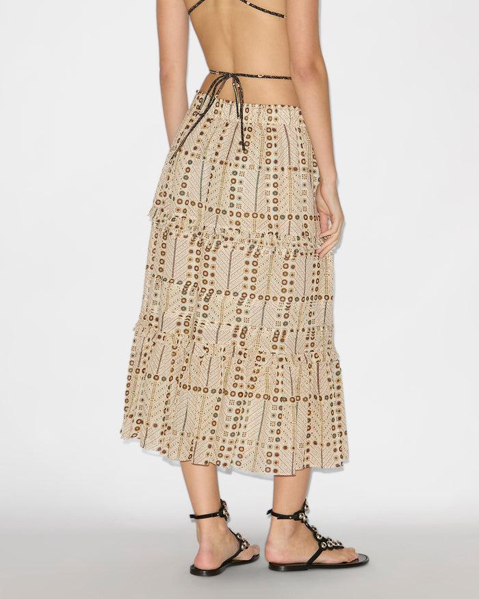 Isabel Marant JUPE DIYA Femme écru