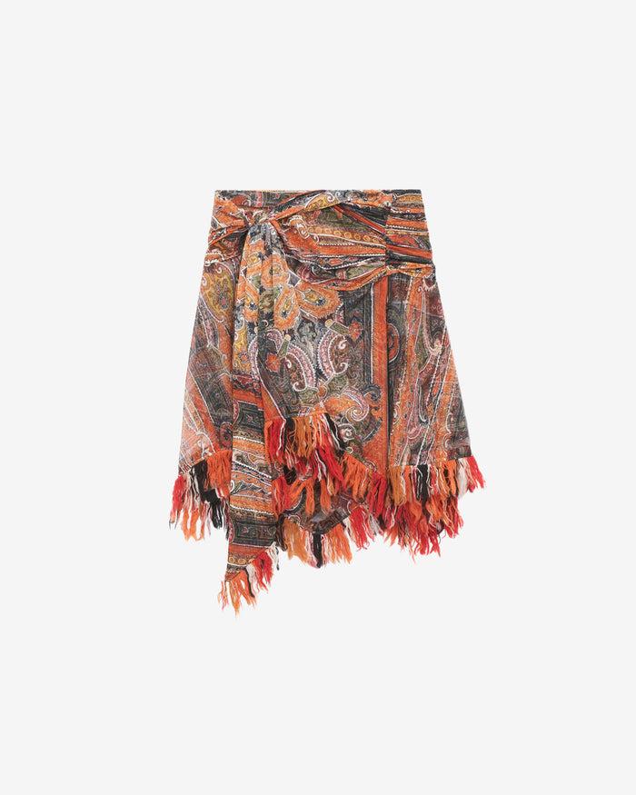 Isabel Marant JUPE DOVA Femme Orange