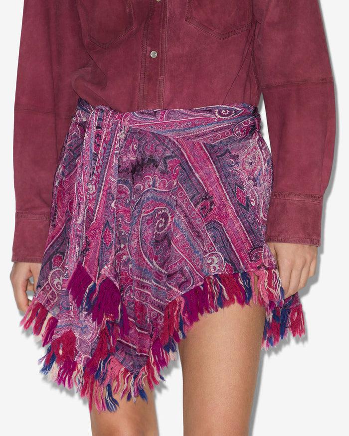 Isabel Marant JUPE DOVA Femme Rose