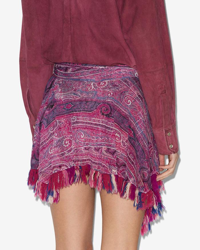 Isabel Marant JUPE DOVA Femme Rose