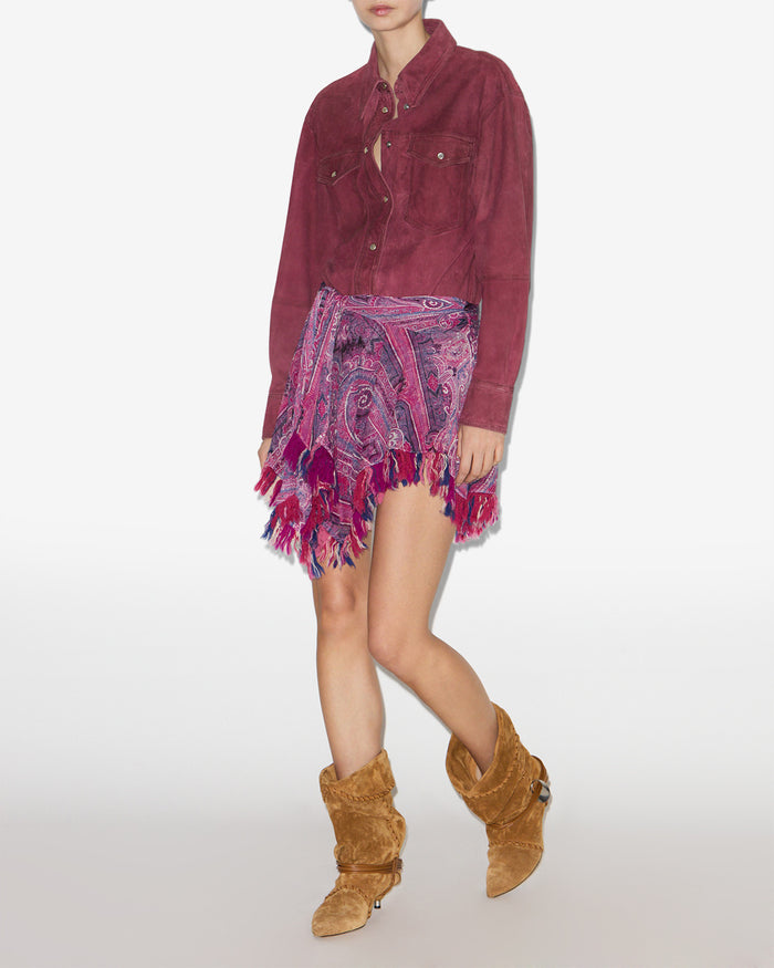 isabel marant JUPE DOVA Femme rose