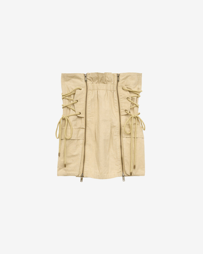 isabel marant JUPE ITELI Femme écru