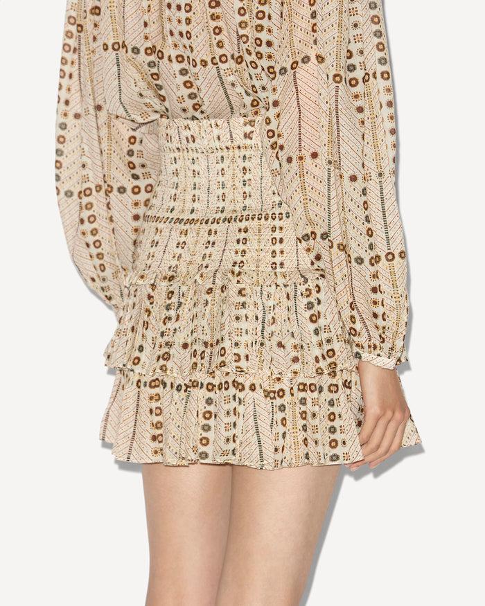 Isabel Marant JUPE NAOMI Femme écru