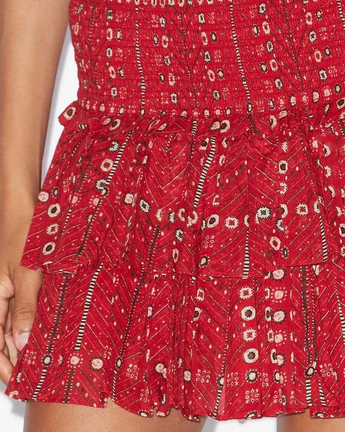 Isabel Marant JUPE NAOMI Femme Rouge