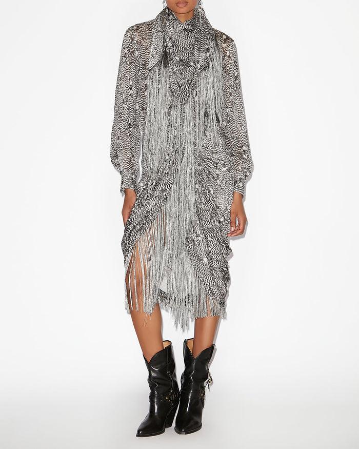 isabel marant JUPE ROANY Femme noir et écru