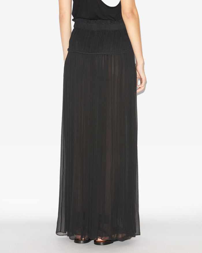 Isabel Marant JUPE ROLANDE Femme Noir