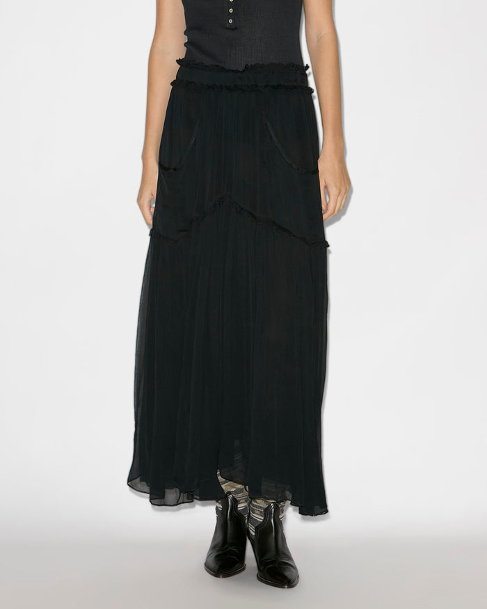 Isabel Marant JUPE VERONIQUE Femme Noir
