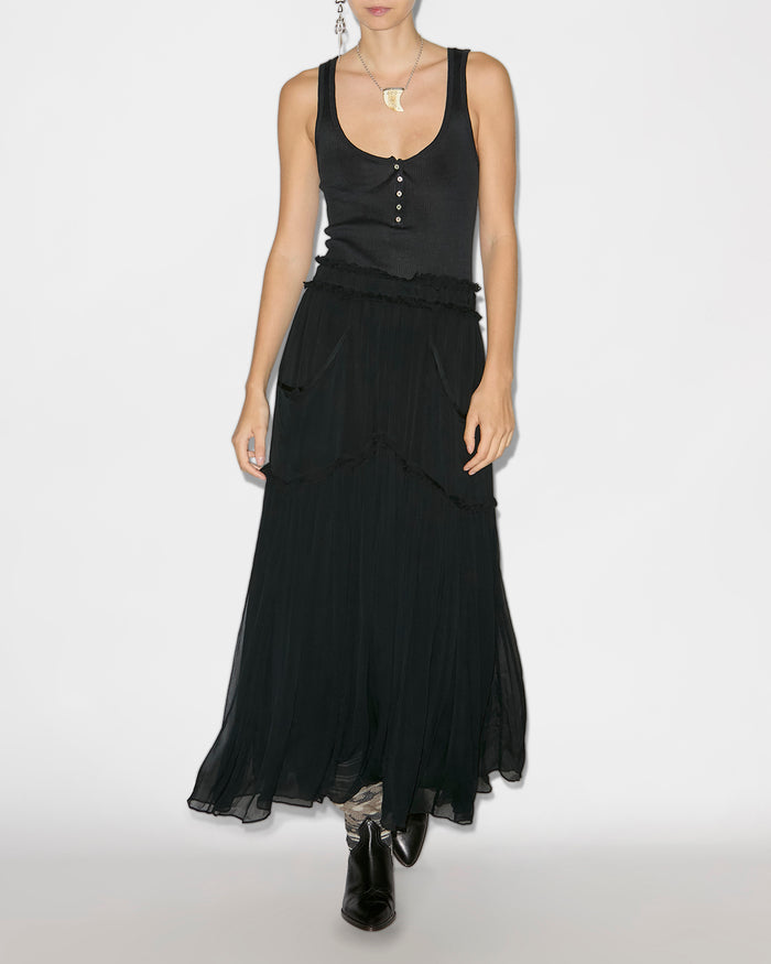 isabel marant JUPE VERONIQUE Femme noir