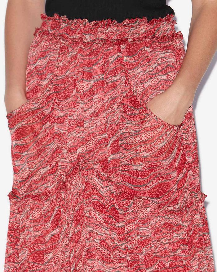 Isabel Marant JUPE VERONIQUE Femme Rouge