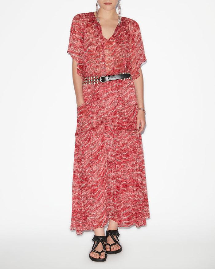 isabel marant JUPE VERONIQUE Femme rouge