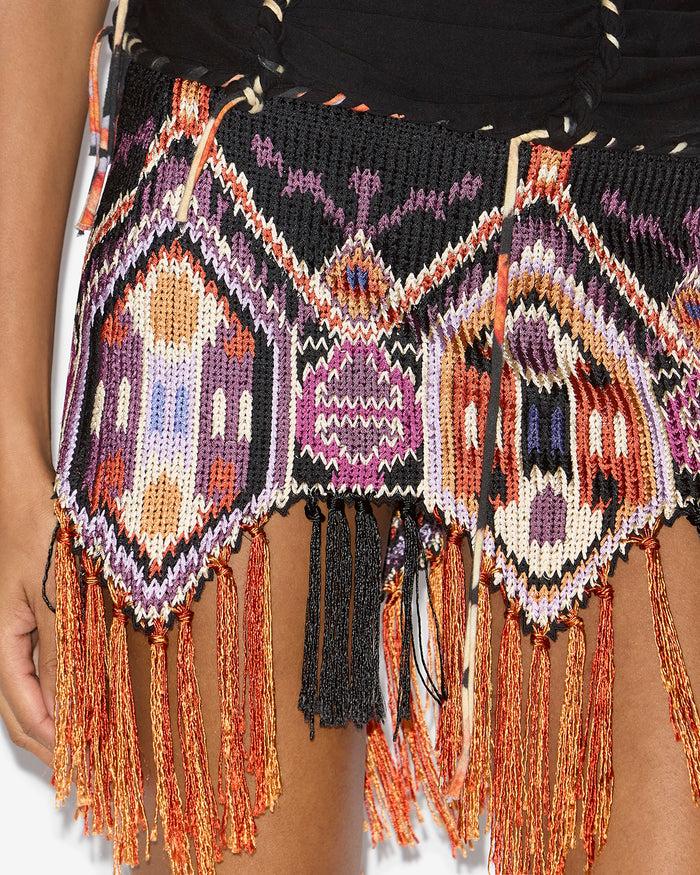 Isabel Marant JUPE YOLANA Femme Orange