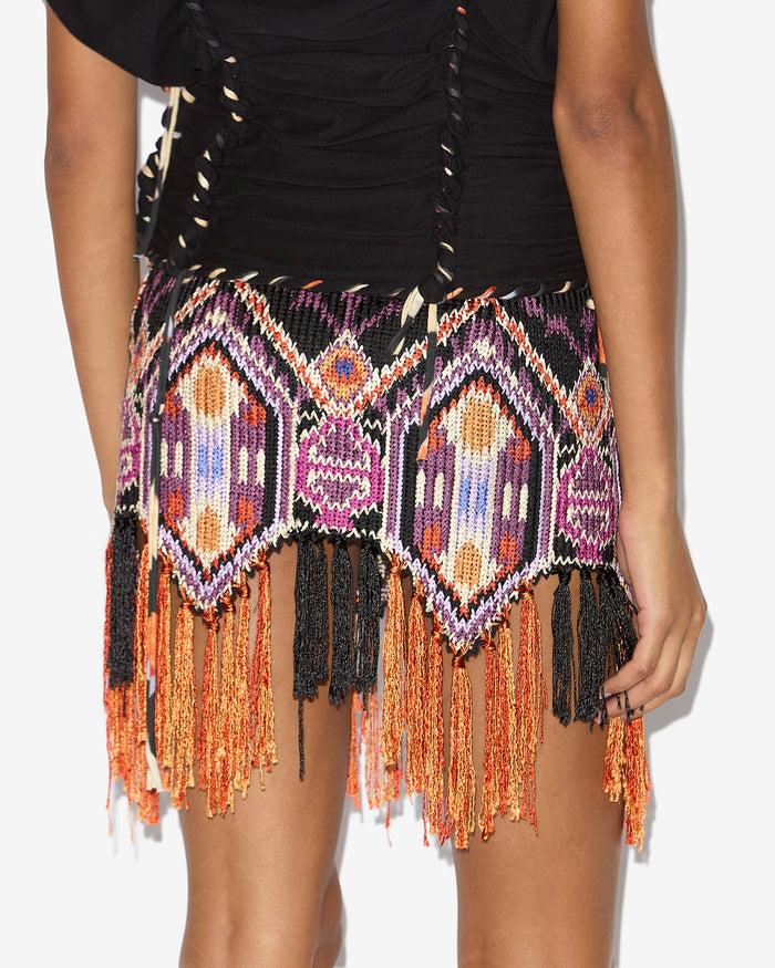 Isabel Marant JUPE YOLANA Femme Orange