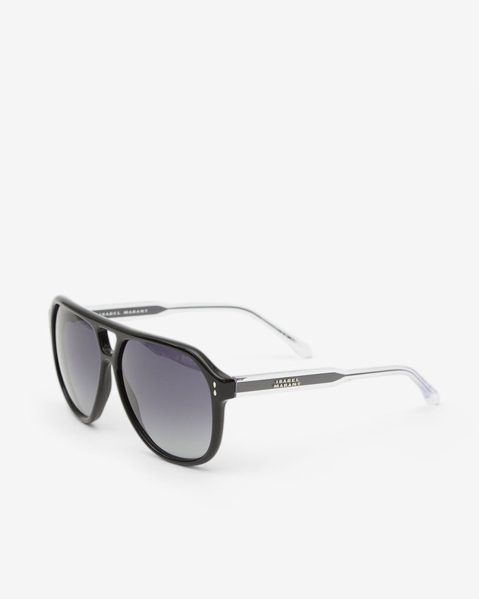 Isabel Marant LUNETTES ANEYA Femme Noir-gris