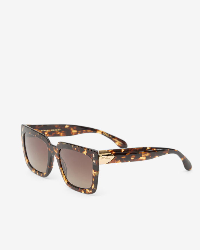Isabel Marant LUNETTES MAISY Femme Havana-marron S